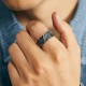 999 Silver Protection Adjustable Ring