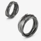 999 Silver Copper Braid Protection Ring