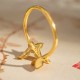 925 Sterling Silver Butterfly Love Ring