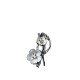925 Sterling Silver Plum Blossom Balance Ring 925 Sterling Silver Plum Blossom Balance Ring