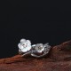 925 Sterling Silver Plum Blossom Balance Ring 925 Sterling Silver Plum Blossom Balance Ring
