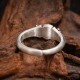 925 Silver Plated Gold Bodhisattva Tara Protection Ring