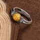 925 Silver Plated Gold Bodhisattva Tara Protection Ring