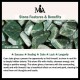925 Sterling Silver Hetian Cyan Jade Gourd Luck Set 925 Sterling Silver Hetian Cyan Jade Gourd Luck Set