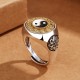 Yin Yang Chinese Zodiac Copper Wealth Ring Yin Yang Chinese Zodiac Copper Wealth Ring