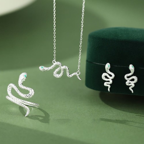925 Silver Year of the Snake Calm Set