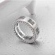 Bagua Yin Yang Taoist Mantra Titanium Steel Harmony Ring Bagua Yin Yang Taoist Mantra Titanium Steel Harmony Ring