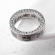 Bagua Yin Yang Taoist Mantra Titanium Steel Harmony Ring Bagua Yin Yang Taoist Mantra Titanium Steel Harmony Ring