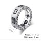 Bagua Yin Yang Taoist Mantra Titanium Steel Harmony Ring Bagua Yin Yang Taoist Mantra Titanium Steel Harmony Ring