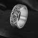 Auspicious Clouds Titanium Balance Ring Auspicious Clouds Titanium Balance Ring