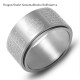 Chinese Zodiac Buddha Heart Sutra Ring