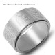 Chinese Zodiac Buddha Heart Sutra Ring