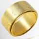 Chinese Zodiac Buddha Heart Sutra Ring