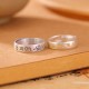 999 Silver Lotus Six True Words Enlightenment Ring 999 Silver Lotus Six True Words Enlightenment Ring