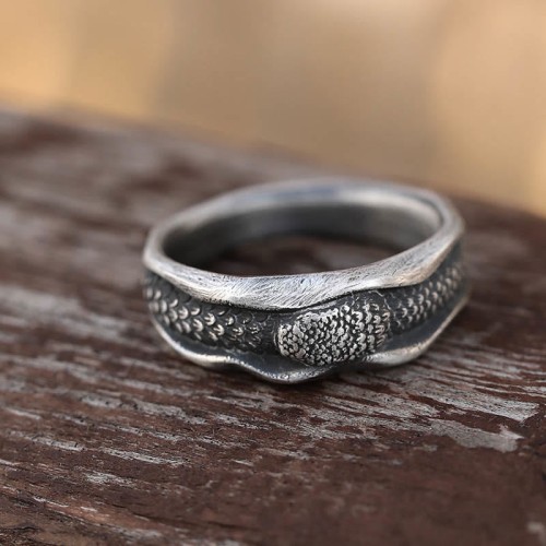 999 Silver Snake Year of the Snake Ring 999 Silver Snake Year of the Snake Ring
