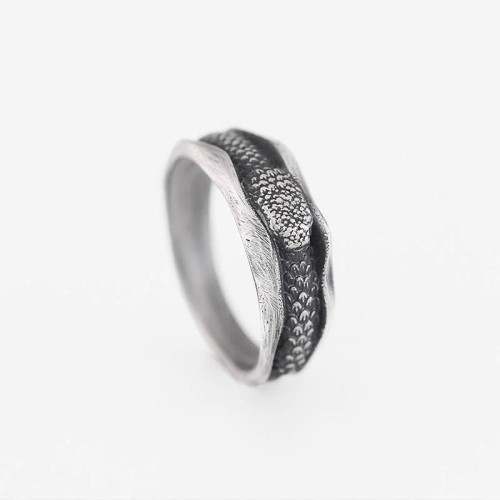 999 Silver Snake Year of the Snake Ring 999 Silver Snake Year of the Snake Ring