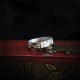 999 Sterling Silver Buddha Eyes Protection Ring 999 Sterling Silver Buddha Eyes Protection Ring