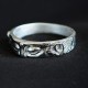 999 Sterling Silver Buddha Eyes Protection Ring 999 Sterling Silver Buddha Eyes Protection Ring