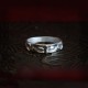 999 Sterling Silver Buddha Eyes Protection Ring 999 Sterling Silver Buddha Eyes Protection Ring
