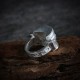 999 Sterling Silver Sanxingdui Mask Protection Ring 999 Sterling Silver Sanxingdui Mask Protection Ring