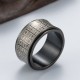 Tibetan Seal Golden Light Mantra Ring Tibetan Seal Golden Light Mantra Ring