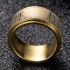 Tibetan Seal Golden Light Mantra Ring Tibetan Seal Golden Light Mantra Ring