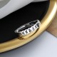 925 Silver Six True Words Wisdom Ring