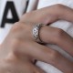 999 Silver Auspicious Clouds Blessing Ring 999 Silver Auspicious Clouds Blessing Ring