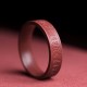 Cinnabar Om Mani Padme Hum Blessing Ring