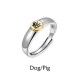 Tibetan Om Mani Padme Hum Buddha Peace Ring