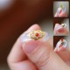 Agate Cyan Jade Protection Ring