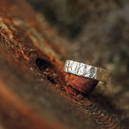 925 Silver Simple Blessing Couple Ring 925 Silver Simple Blessing Couple Ring