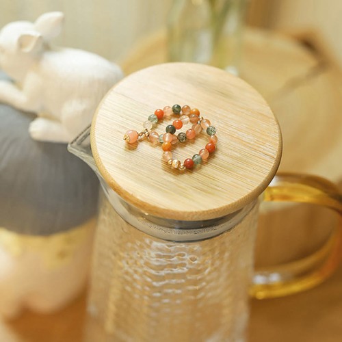 14k Gold-plated Fu Lu Shou Crystal Happiness Ring