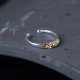 925 Silver Lotus Flower New Beginning Ring