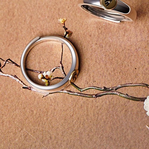 Tibetan Om Mani Padme Hum Buddha Peace Ring