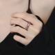 Fu Character Design Copper Luck Ring