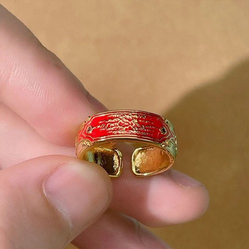 Five Scriptures Copper Healing Ring Five Scriptures Copper Healing Ring