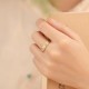 Buddha Stone Gold-Painted Peaceful Ring Buddha Stone Gold-Painted Peaceful Ring
