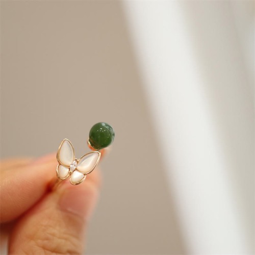 Cyan Jade Tridacna Butterfly Healing Set