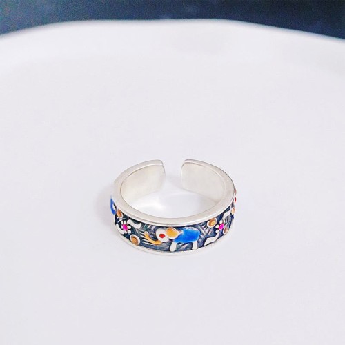 Colorful Elephant Strength Ring Colorful Elephant Strength Ring