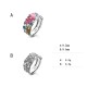 925 Silver Koi Fish Lotus Prosperity Ring