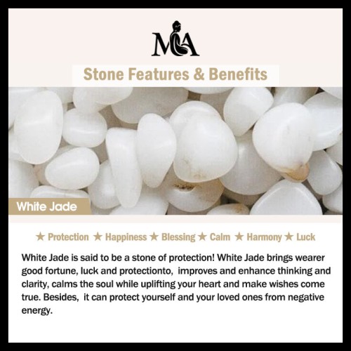 White Jade Pearl Blessing Set White Jade Pearl Blessing Set