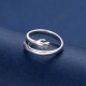 925 Silver Love Hug Thumb Ring 925 Silver Love Hug Thumb Ring