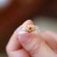 Agate Cyan Jade Protection Ring