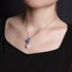 925 Silver Pearl Butterfly Healing Necklace & Earrings Ring