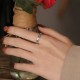 925 Silver Six True Words Wisdom Ring