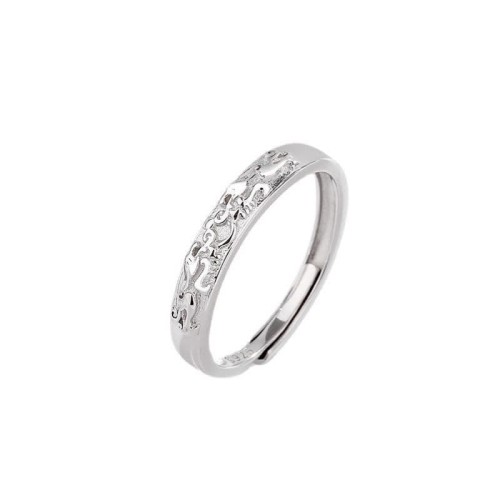 925 Silver PiXiu Balance Couple Ring