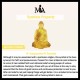 Golden Meditation Buddha Serenity Copper Ring Golden Meditation Buddha Serenity Copper Ring