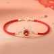 Year of the Dragon Luck Red Zircon Set Year of the Dragon Luck Red Zircon Set