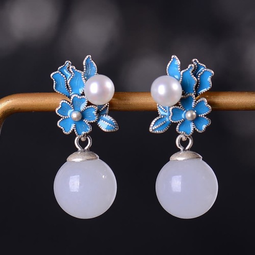 White Jade Pearl Blessing Set White Jade Pearl Blessing Set